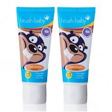 Brush-Baby Children's Tutti Frutti Toothpaste with Xylitol (3-6 Years) - Bundle of 2pcs